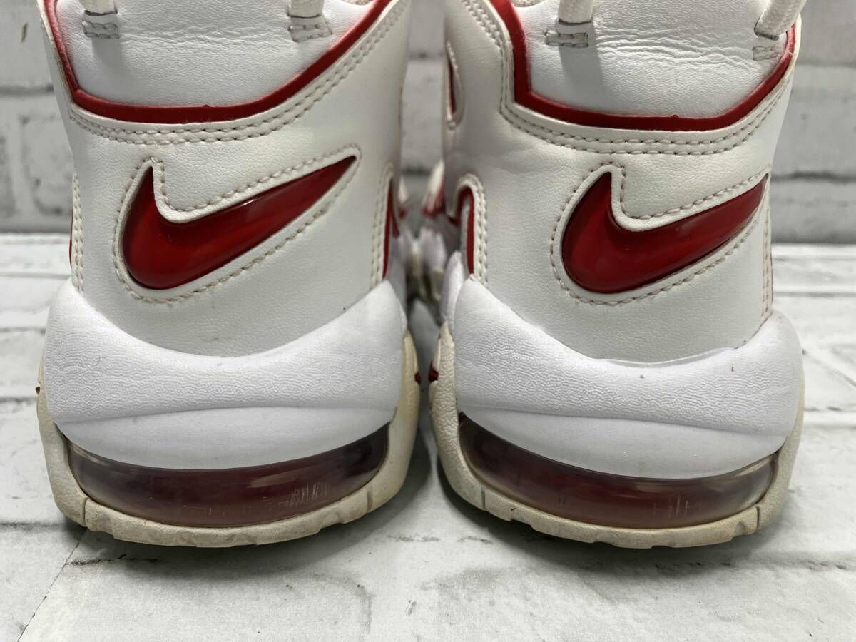  NIKE ナイキ 921948-102 AIR MORE UPTEMPO 96 サイズ24.0 レッド ホワイト き スニーカー 靴