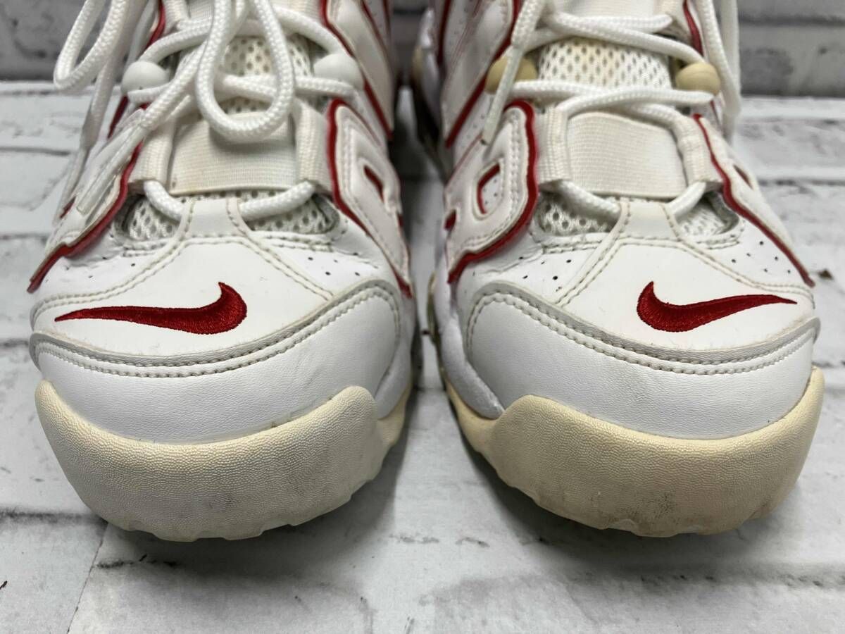 NIKE ナイキ 921948-102 AIR MORE UPTEMPO 96 サイズ24.0 レッド ホワイト き