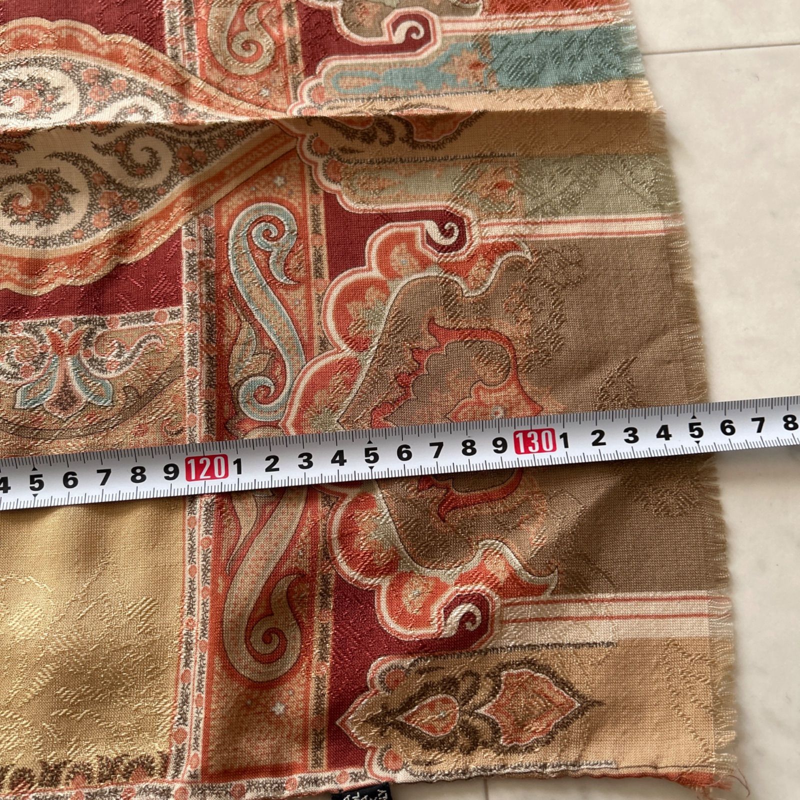 ペイズリー 大判ストール