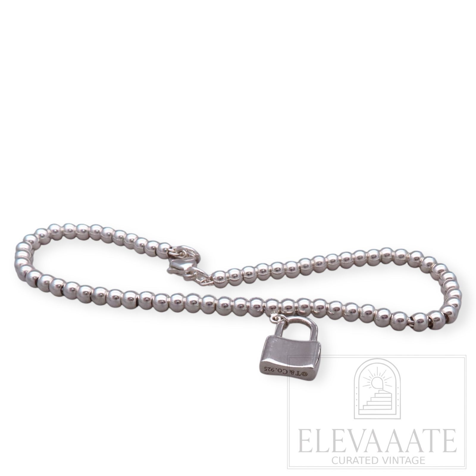 美品 Tiffany&Co. ティファニー 1837 カデナ ロック シルバー