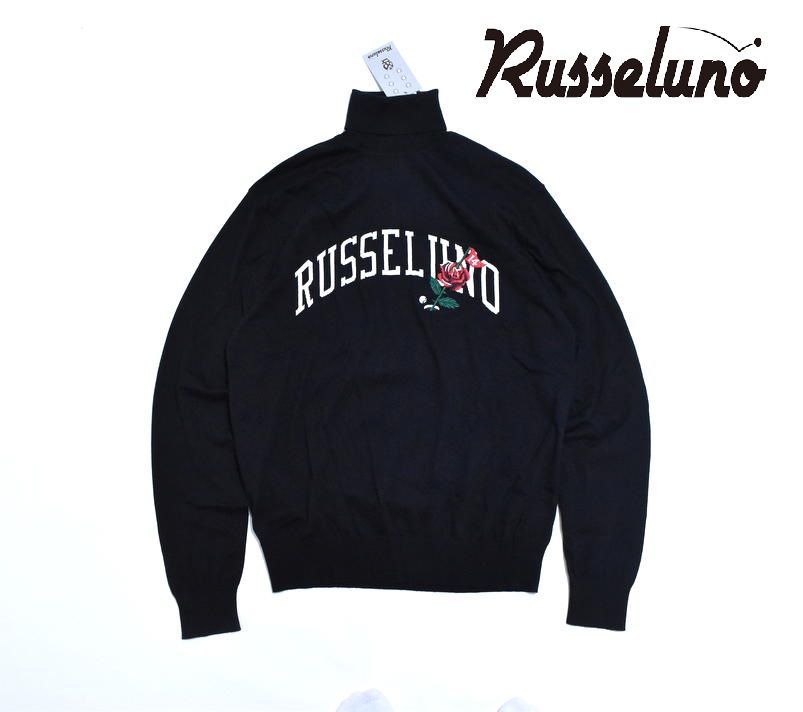 新品 ラッセルノ ゴルフ フラグローズ ロゴ インナー ニット 7(2XL) RS