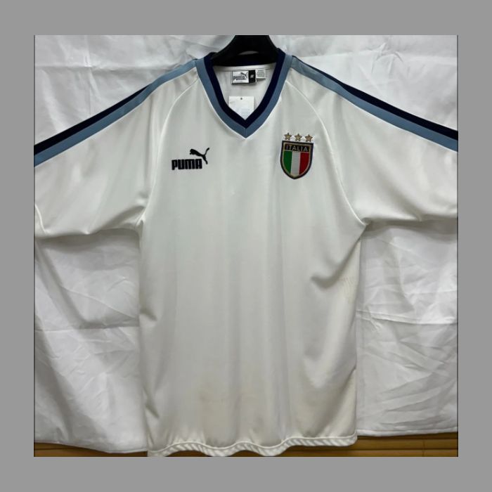 プーマ イタリア代表 トレーニングシャツ size M - メルカリ