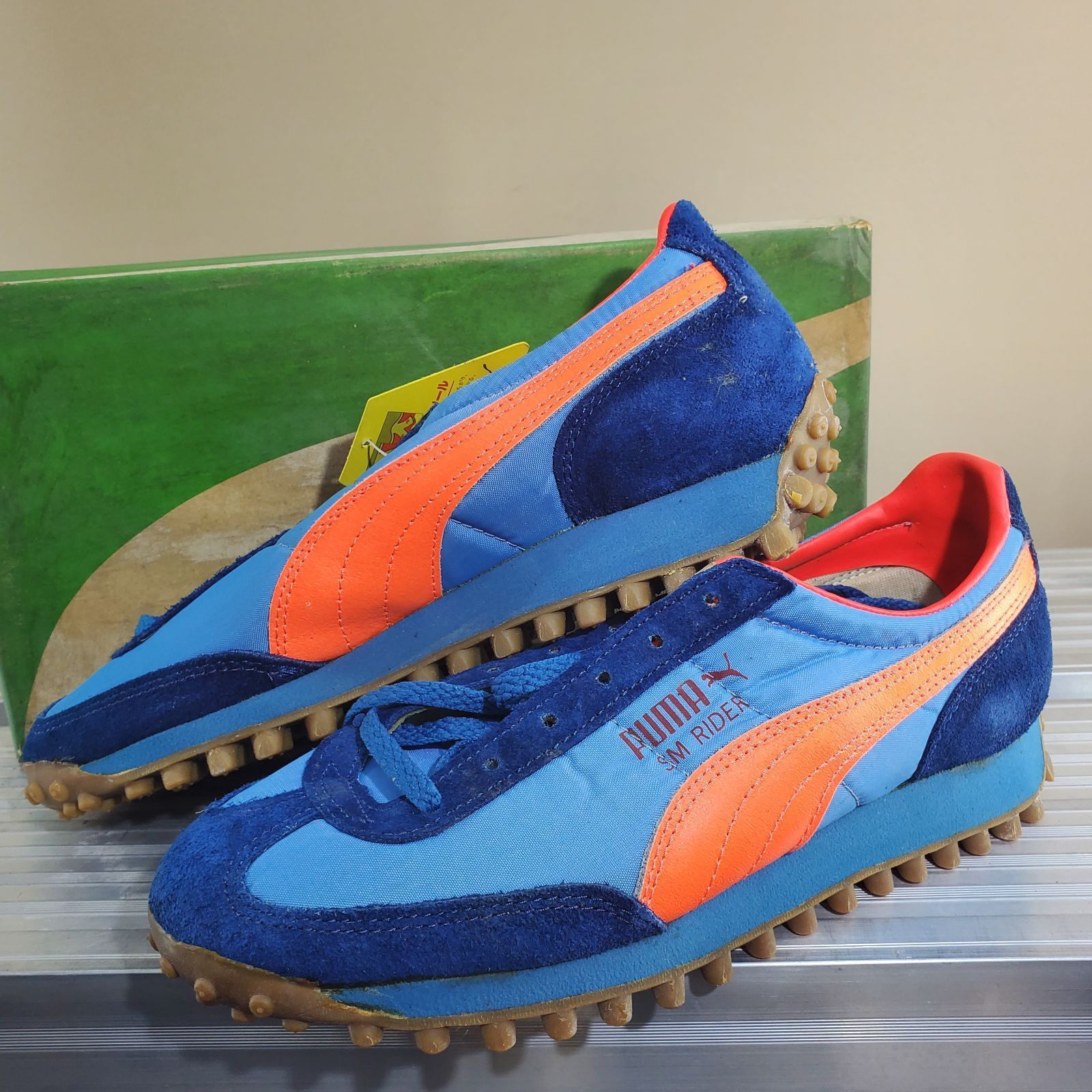 ☆【ラスト1足！】プーマ 80s PUMA SM RIDER 【1253L】 24.5cm 箱付き 