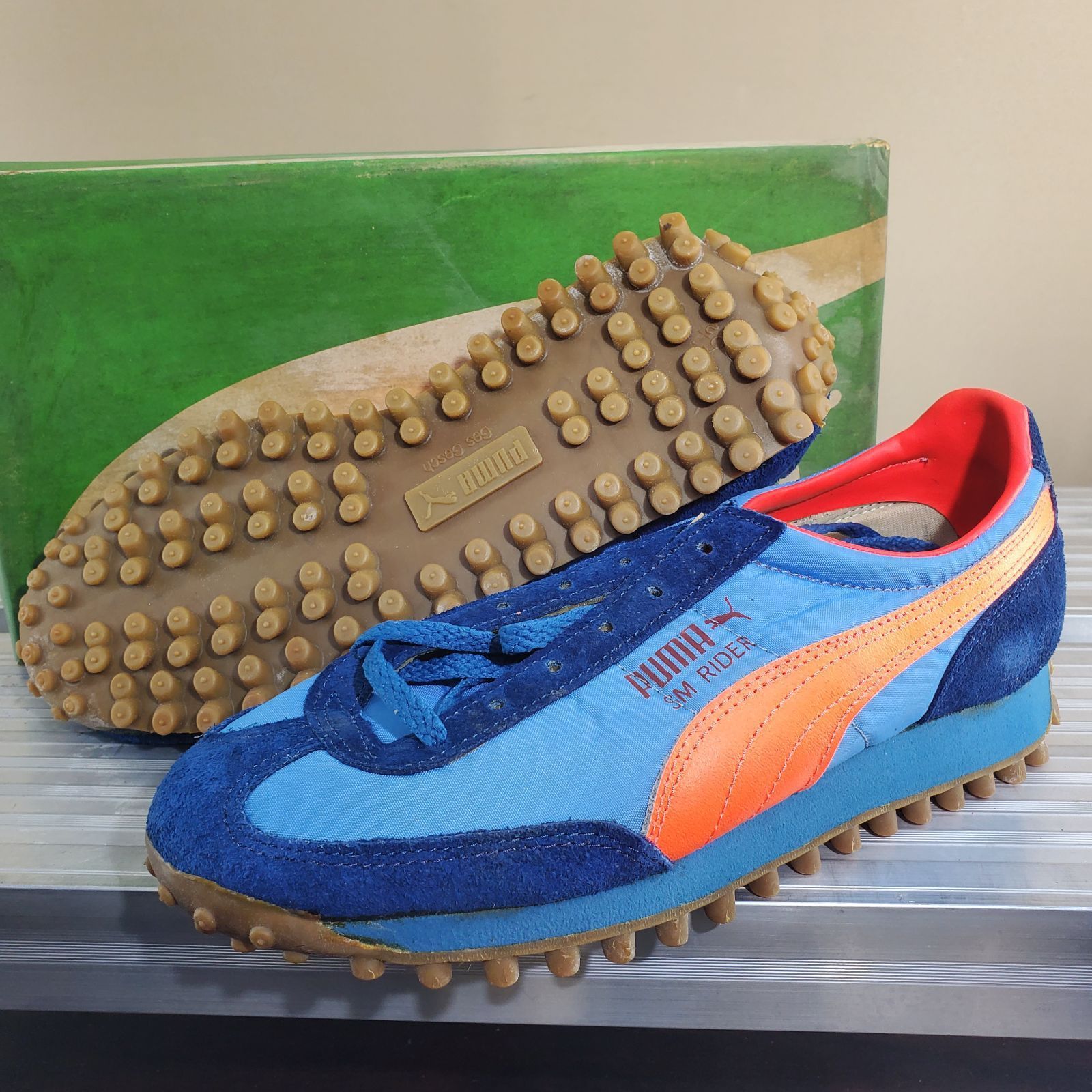 ☆【ラスト1足！】プーマ 80s PUMA SM RIDER 【1253L】 24.5cm 箱付き