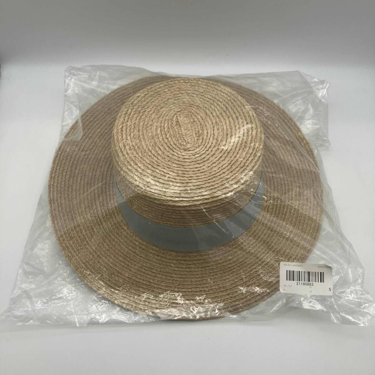 HELEN GRACIE ヘレンカミンスキー グレイシー 帽子 ハット ストローハット 麦わら帽子 ボーダーハット