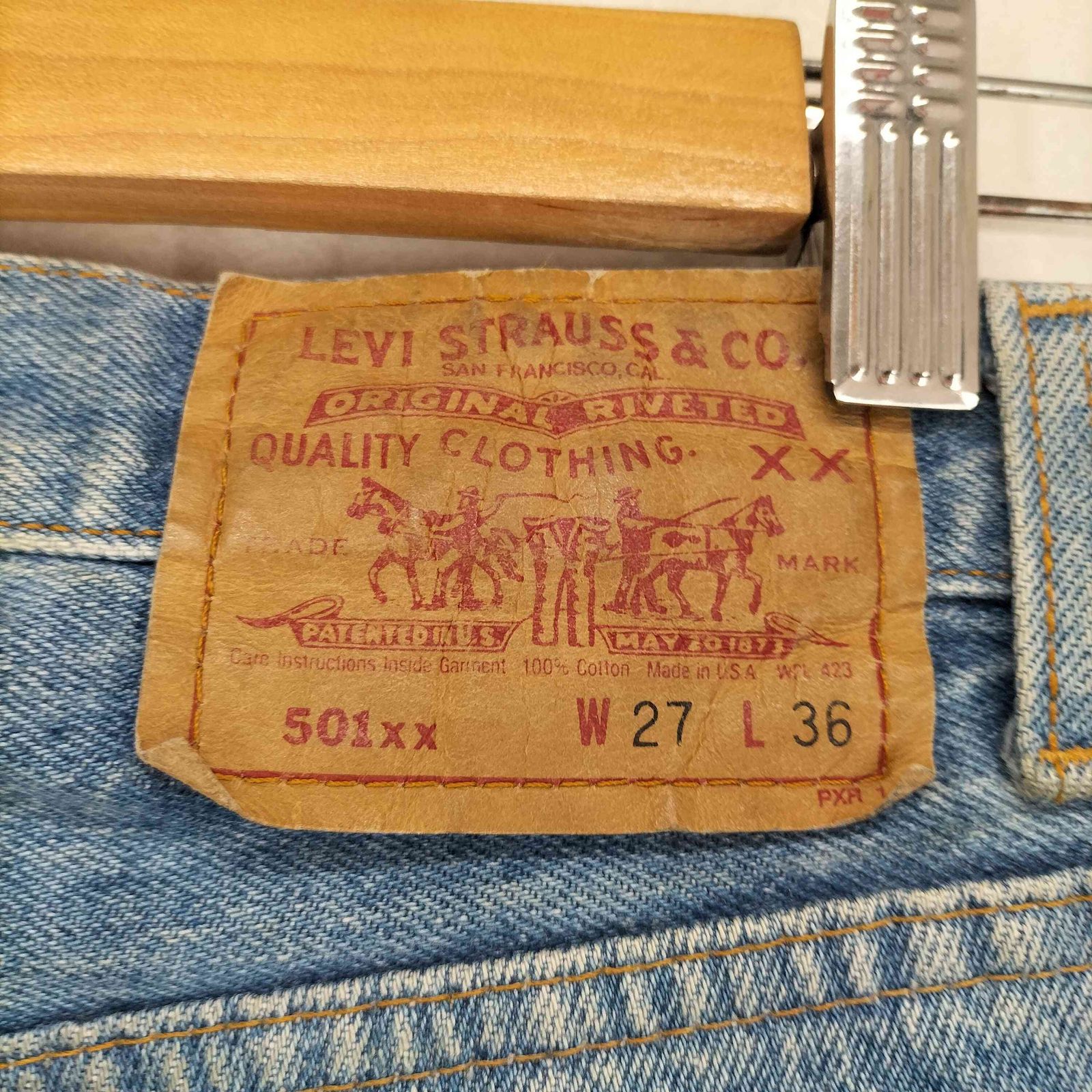 リーバイス Levis 90S USA製 555刻印 バレンシア工場製 501xx ボタン