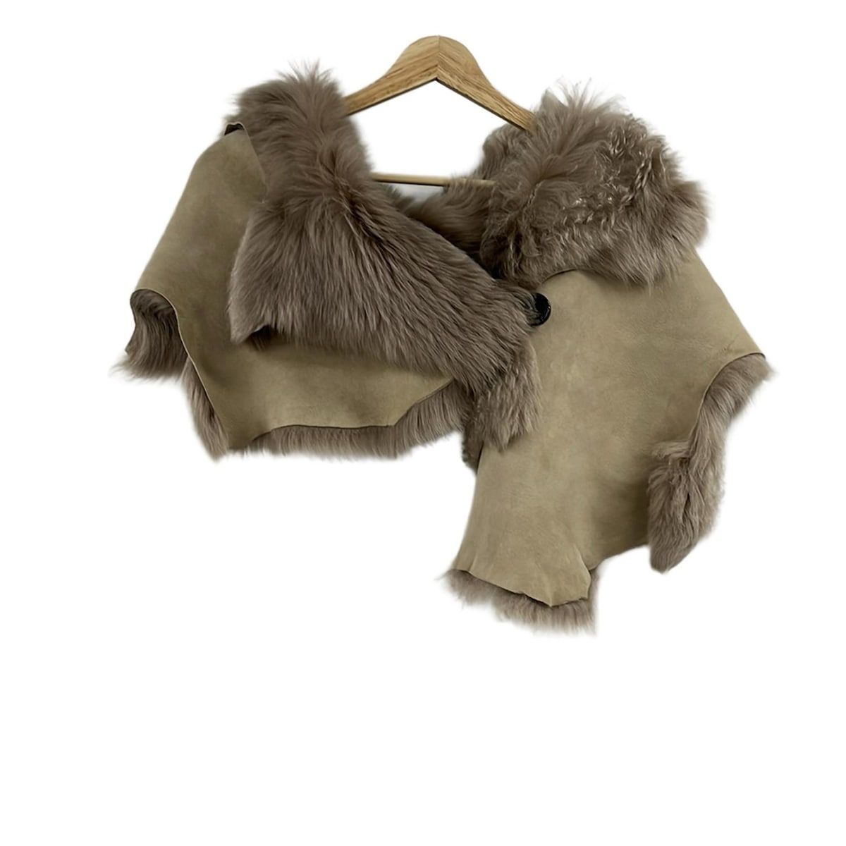 Karl Donoghue(カールドノヒュー) マフラー - グレーベージュ ティ