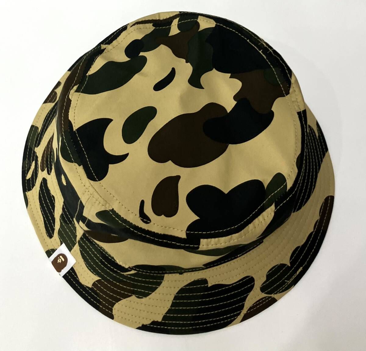 A BATHING APE アベイジングエイプ バケットハット カモフラ L