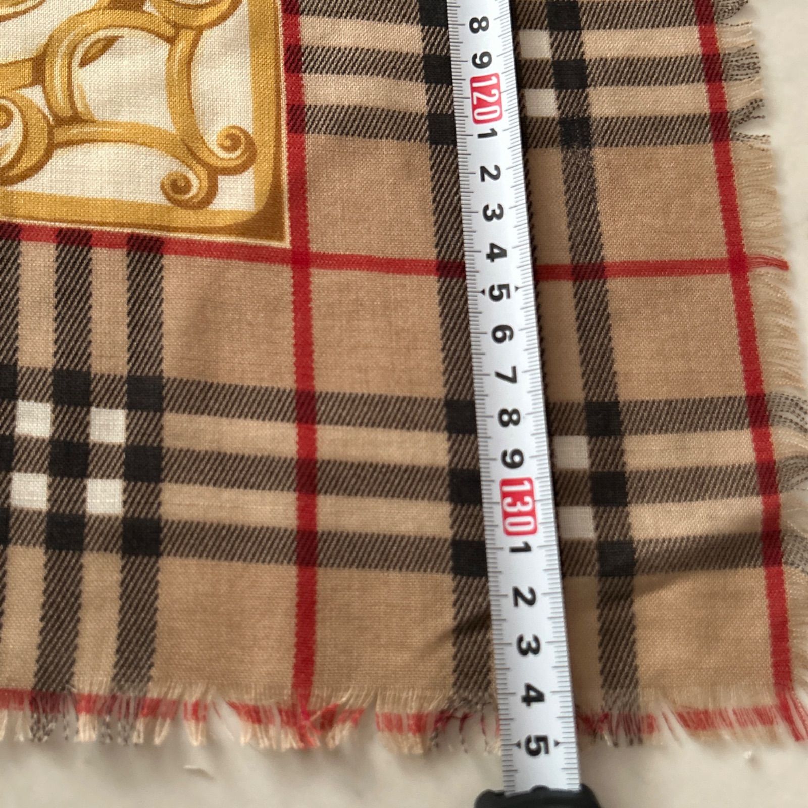 シルクウール 大判ストール