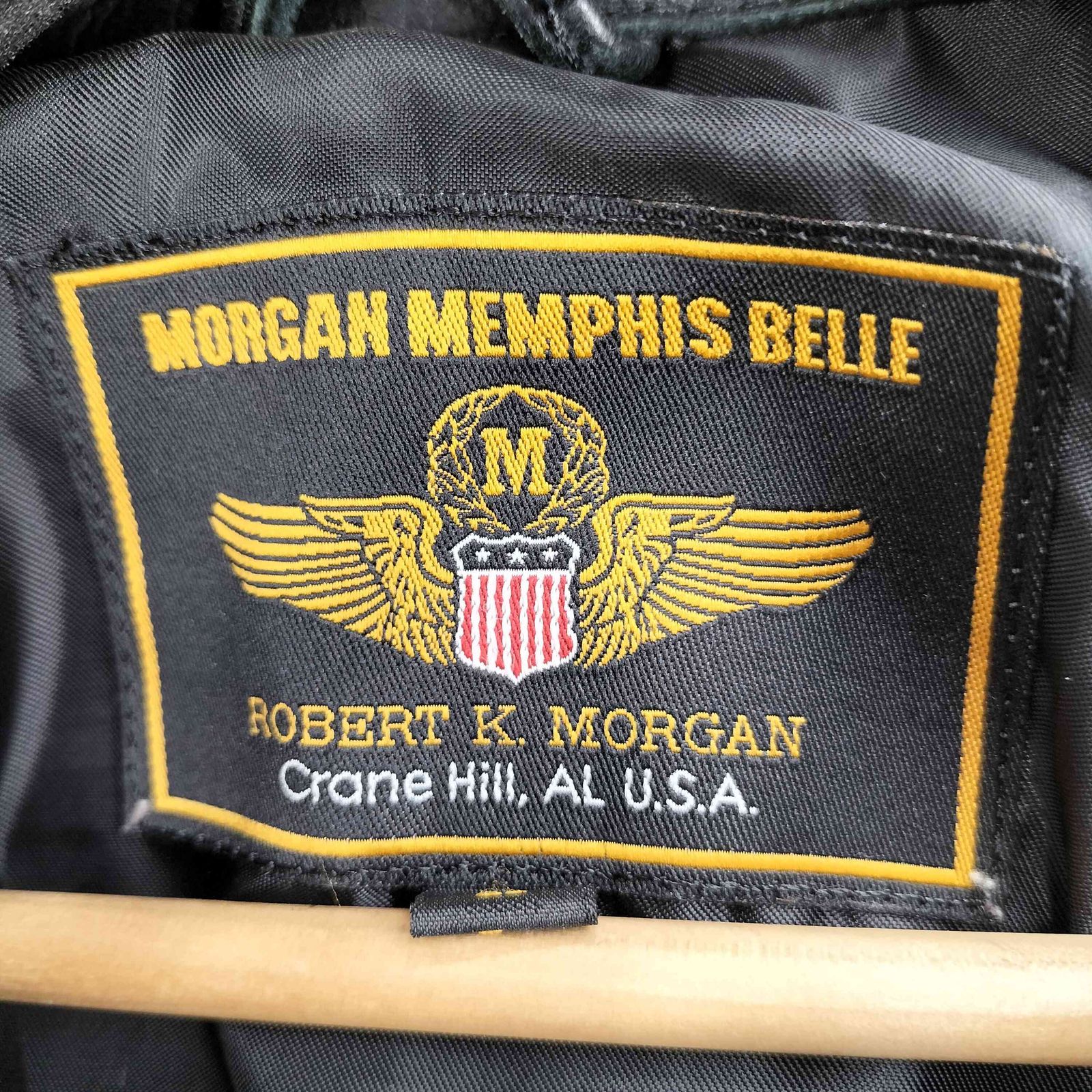 ユーズドフルギ USED古着 MORGAN MEMPHIS BELLE 本革 シングル