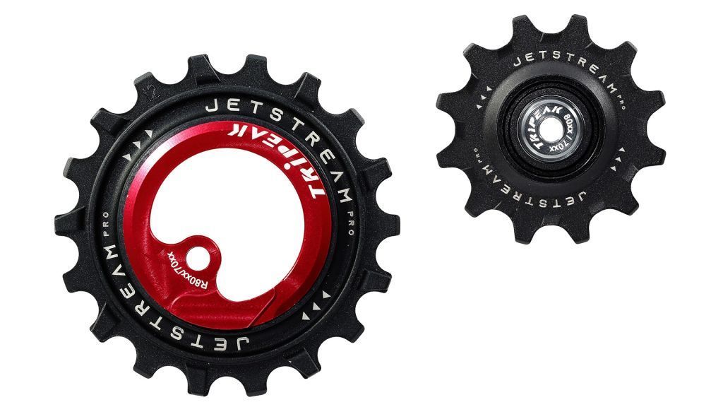 Jetstream Pro 2 Pulley Wheel Kits 12 18 T SRAM ROAD AXS ビッグプーリー レッド TRiPEAK トライピーク