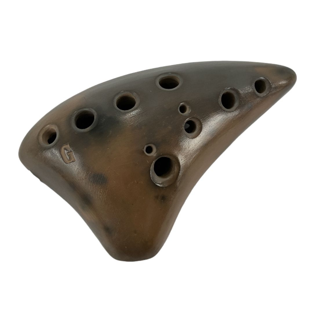 無有窯 松本寿和 ヒーリング オカリナ ソプラノG ケース付