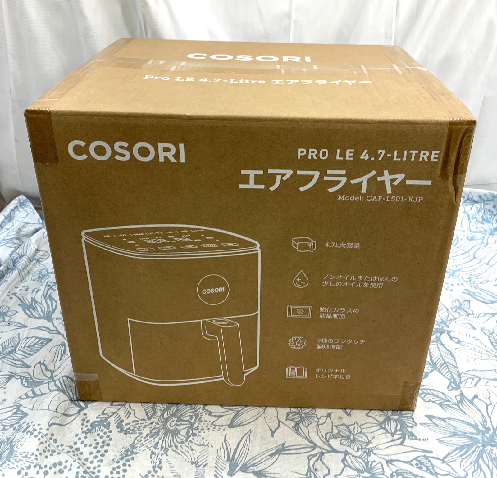 新品・未開封品】COSORI PRO LE ノンフライヤー 良い 4.7L CAF-L501
