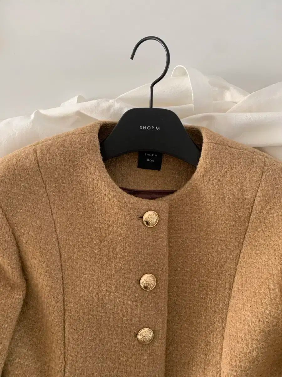 ショップエム ヴィクトリア ジャケット キャメル