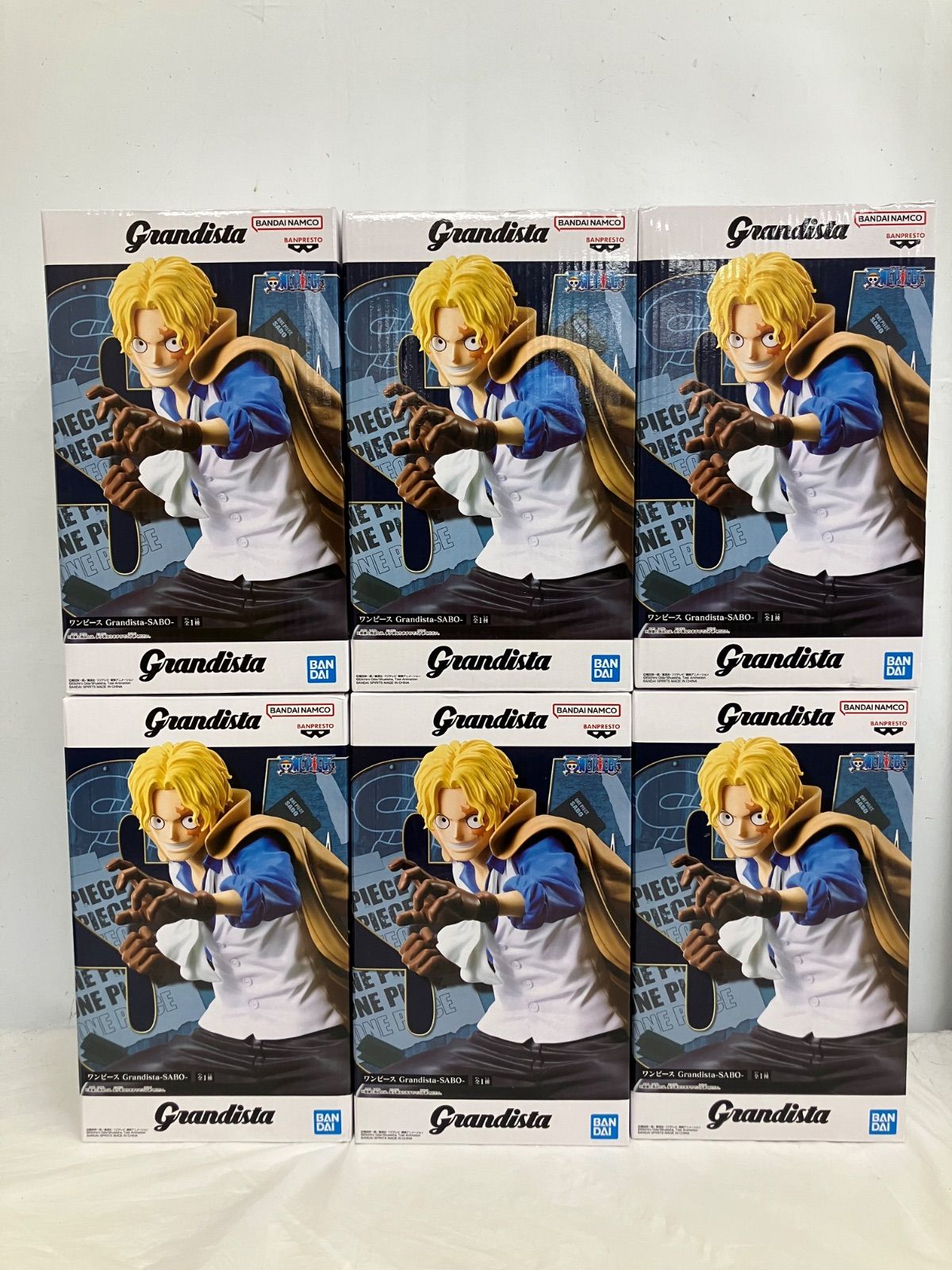 未開封 ONE PIECE ワンピース Grandista フィギュア サボ 6個セット