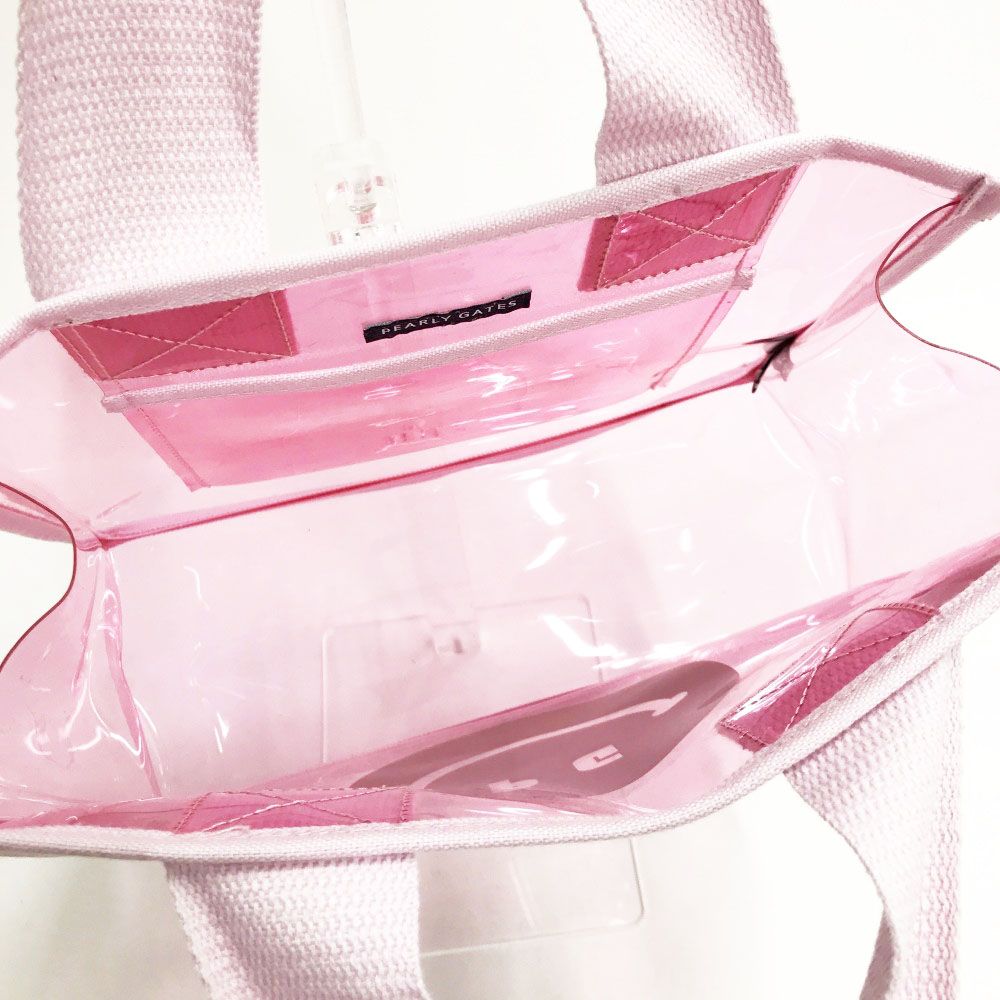  PEARLY GATES パーリーゲイツ モデル 保冷バッグ ニコちゃん ピンク系 FR 240101503749 ゴルフウェア ストスト 格安ゴルフ用品 ゴルフバッグ キャディバッグ ゴルフ