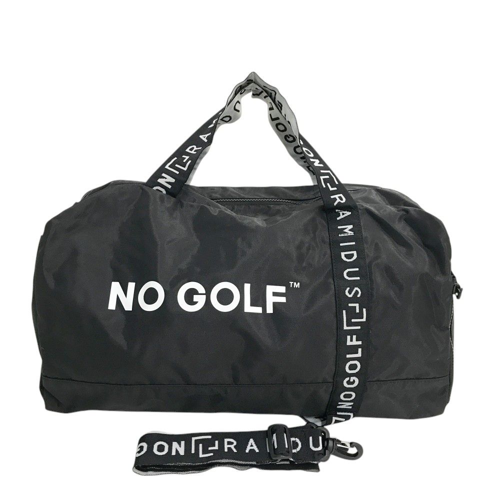 NO COFFEE × CLUBHAUS NO GOLF ナイロンボストンバッグ NO COFFEE × CLUBHAUS 