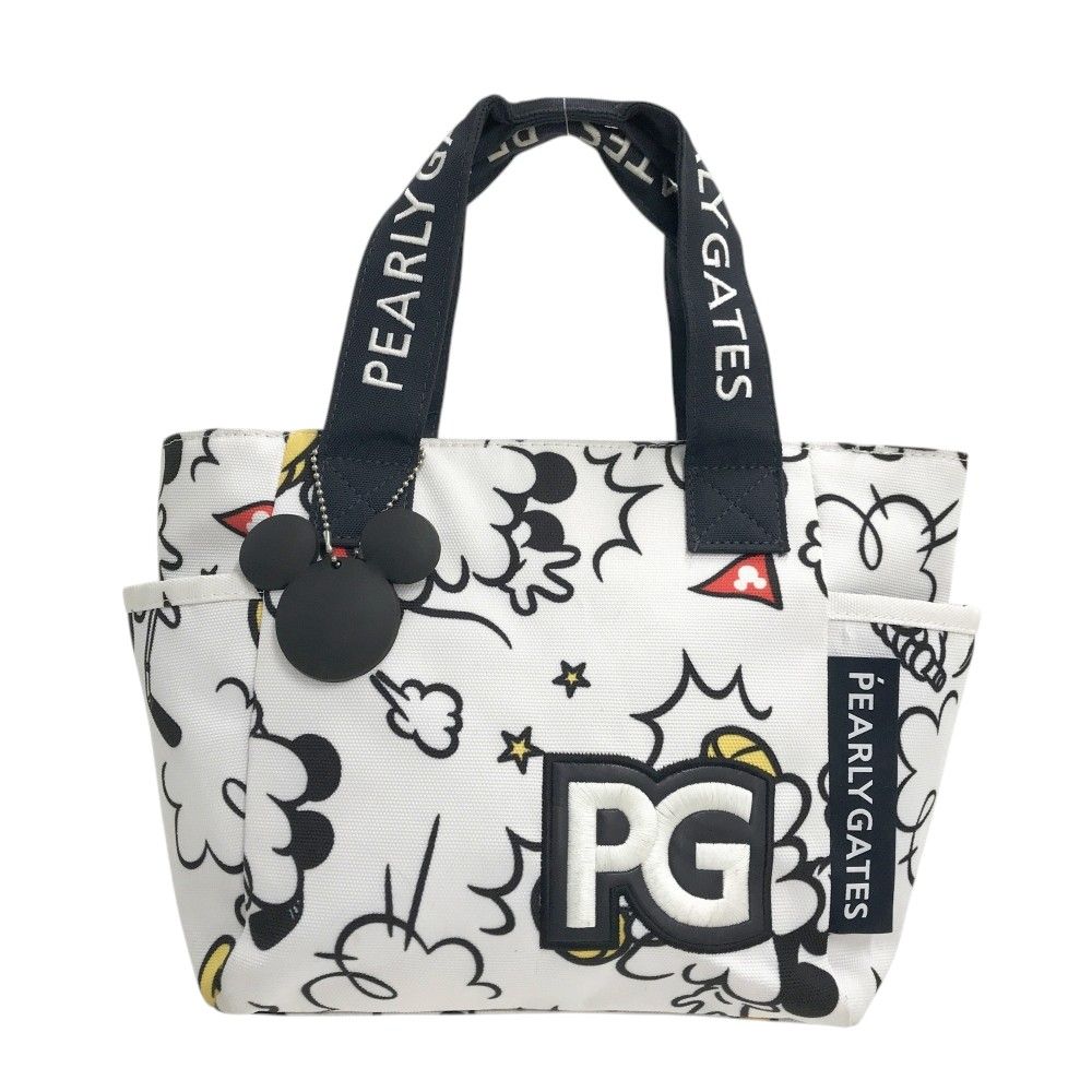 PEARLY GATES パーリーゲイツ ×Disney カートバッグ ミッキー ホワイト