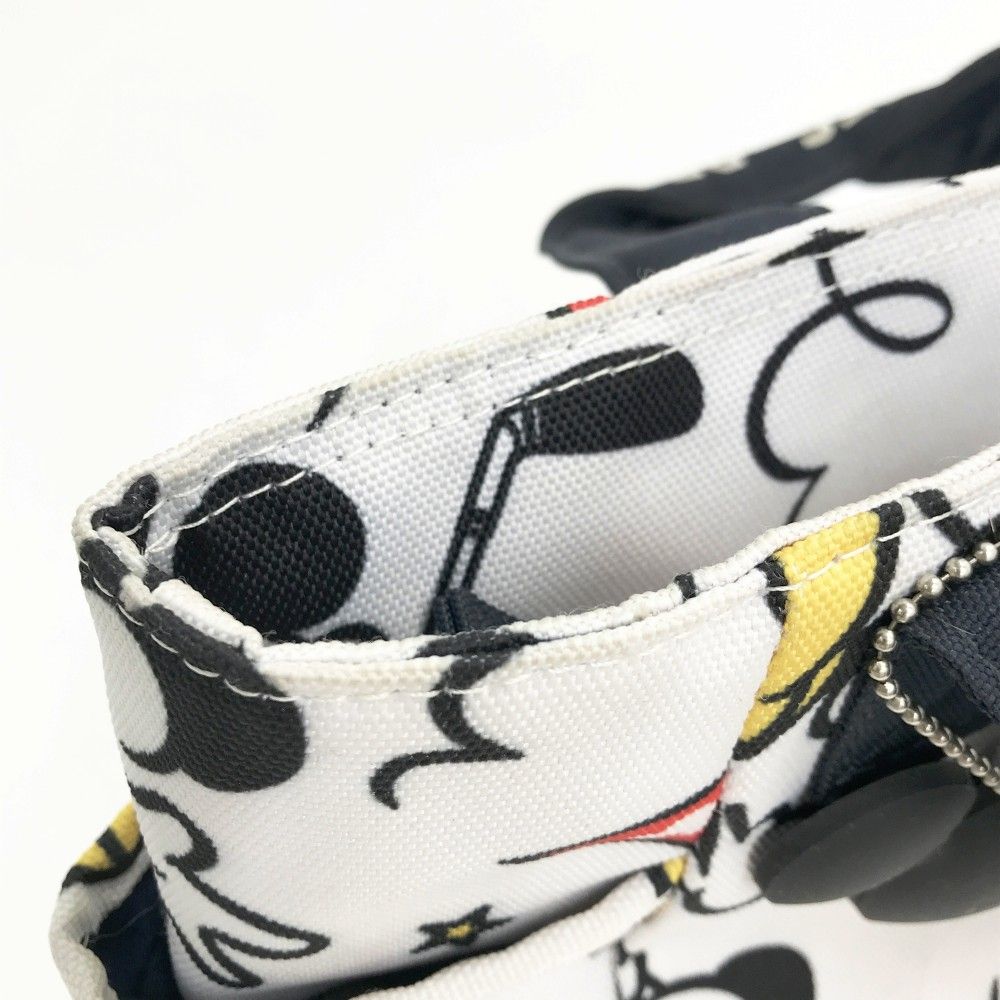  PEARLY GATES パーリーゲイツ Disney カートバッグ ミッキー ホワイト系 240101557431 ゴルフウェア ストスト ヘッドカバー ゴルフバッグ キャディバッグ ゴルフ