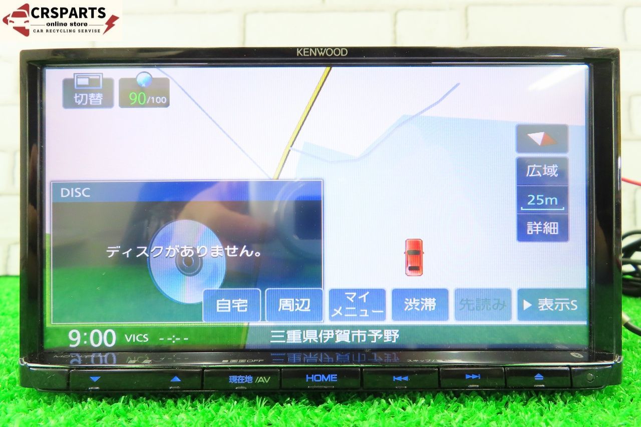 KENWOOD [MDV-L504] 地図 2016年 彩速 メモリー ナビ Bluetooth