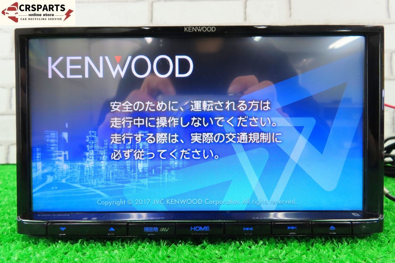 KENWOOD [MDV-L504] 地図 2016年 彩速 メモリー ナビ Bluetooth