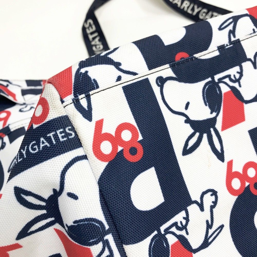 PEARLY GATES パーリーゲイツ ×PEANUTS ロッカーバッグ スヌーピー