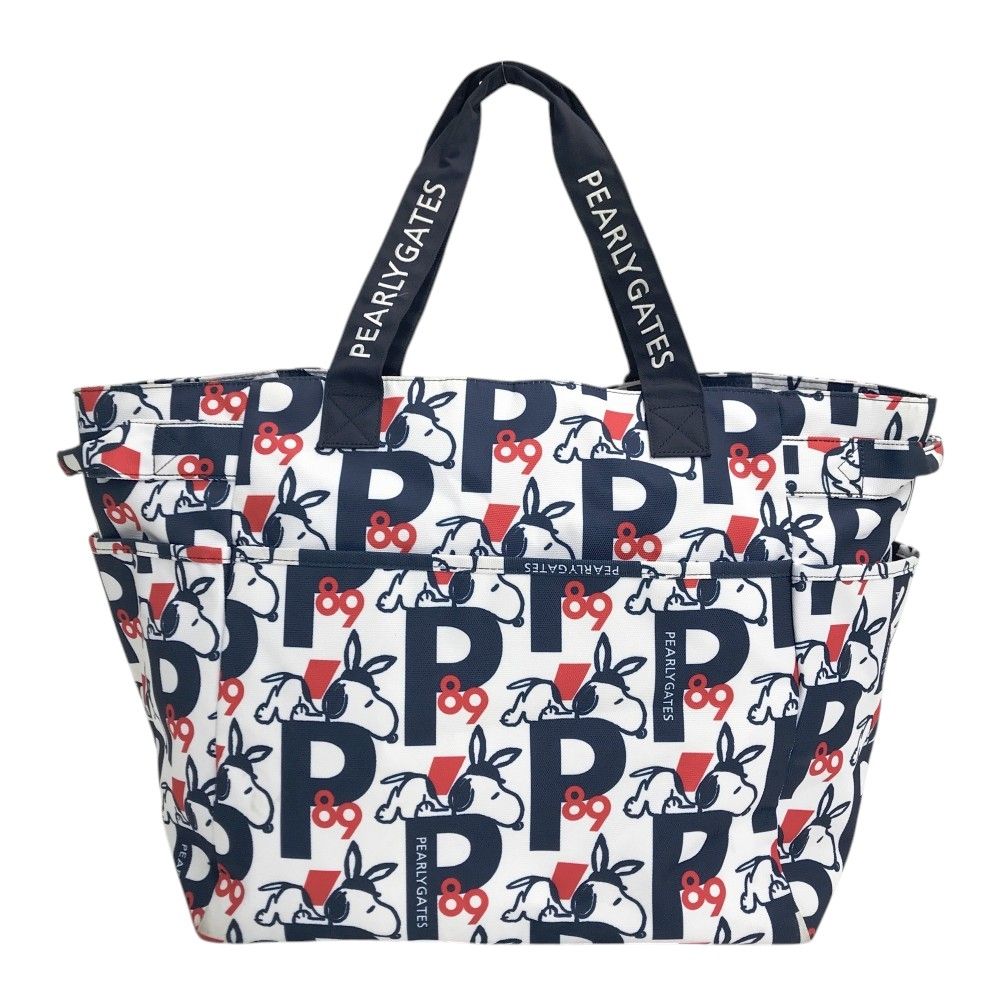 【美品】パーリーゲイツ　スヌーピー　ロッカーバッグ PEARLY GATES パーリーゲイツ ×PEANUTS ロッカーバッグ スヌーピー