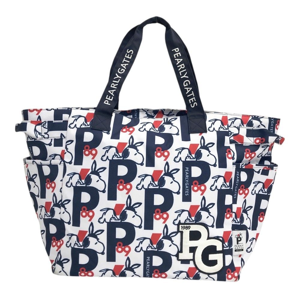 【新品同様】パーリーゲイツ　PEARLY　GATES　スヌーピー　ロッカーバッグ PEARLY GATES パーリーゲイツ ×PEANUTS ロッカーバッグ スヌーピー