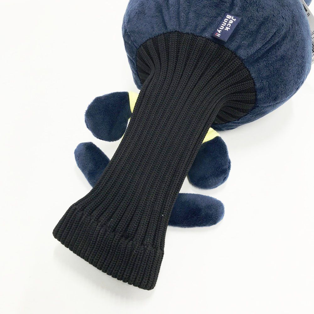 JACK BUNNY ジャックバニー モデル ヘッドカバー うさぎ ぬいぐるみ ネイビー系 DR ゴルフウェア ストスト ドライバー用 ヘッドカバー ゴルフ