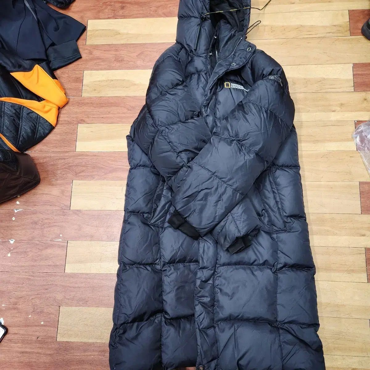 ナショナルジオグラフィック ダウンジャケット ロング丈 ダウン