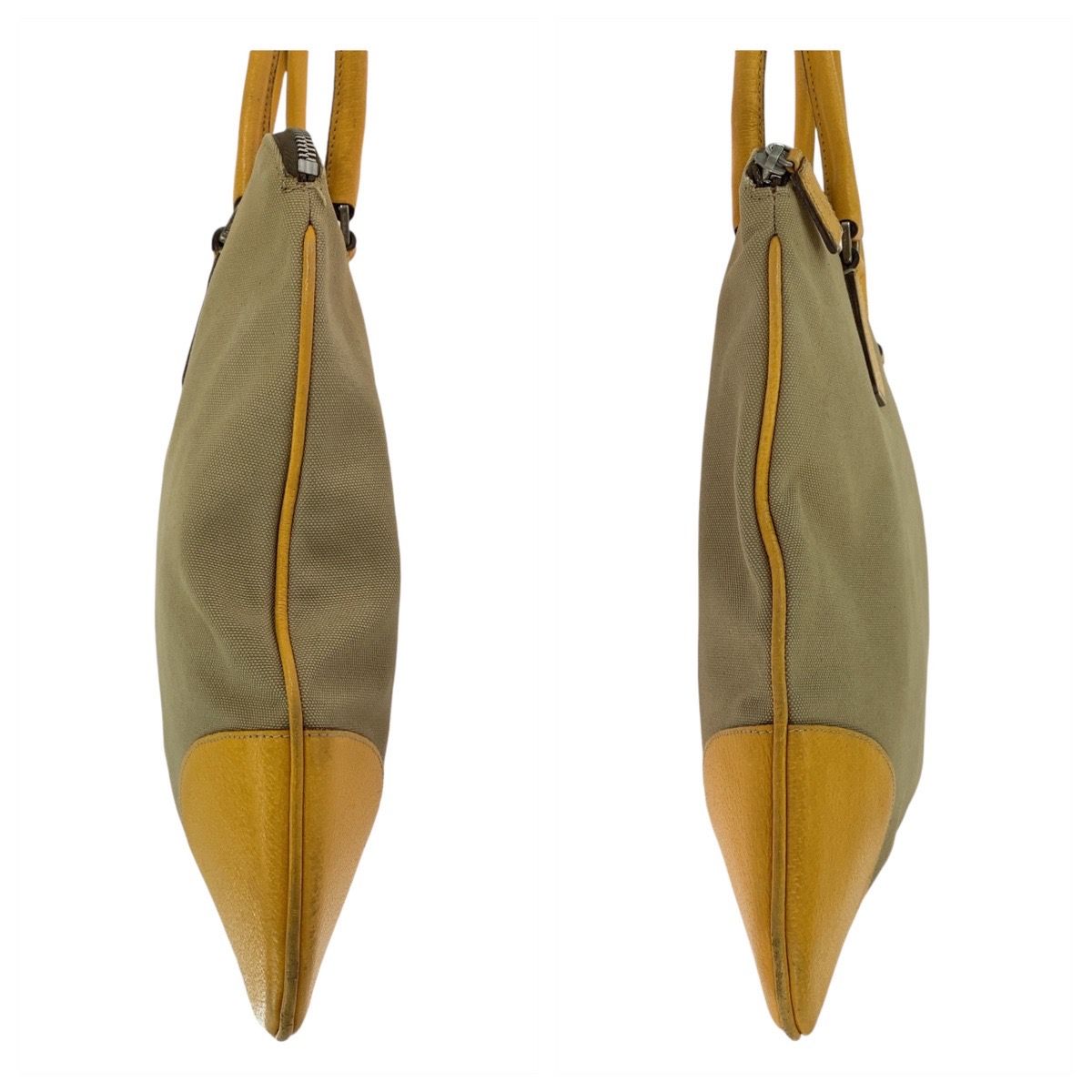 プラダ 三角ロゴプレート