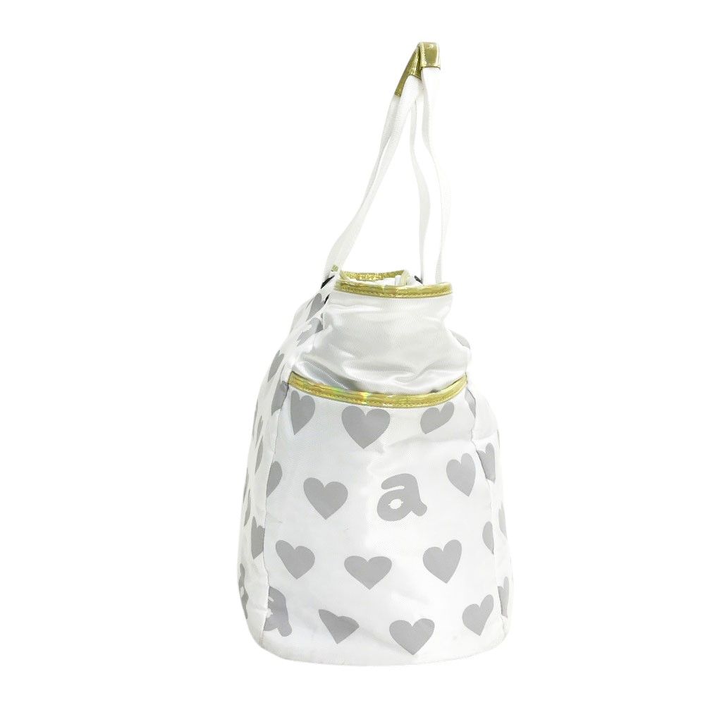 ARCHIVIO アルチビオ ロッカーバッグ トートバッグ ロゴ ハート柄