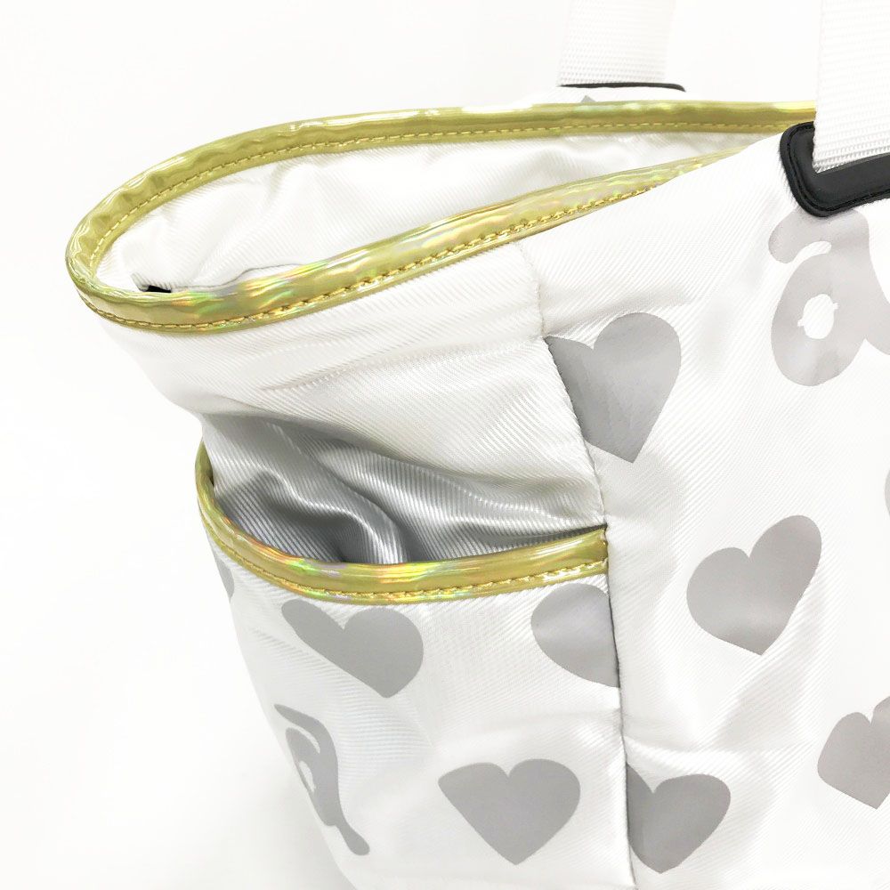 ARCHIVIO アルチビオ ロッカーバッグ トートバッグ ロゴ ハート柄