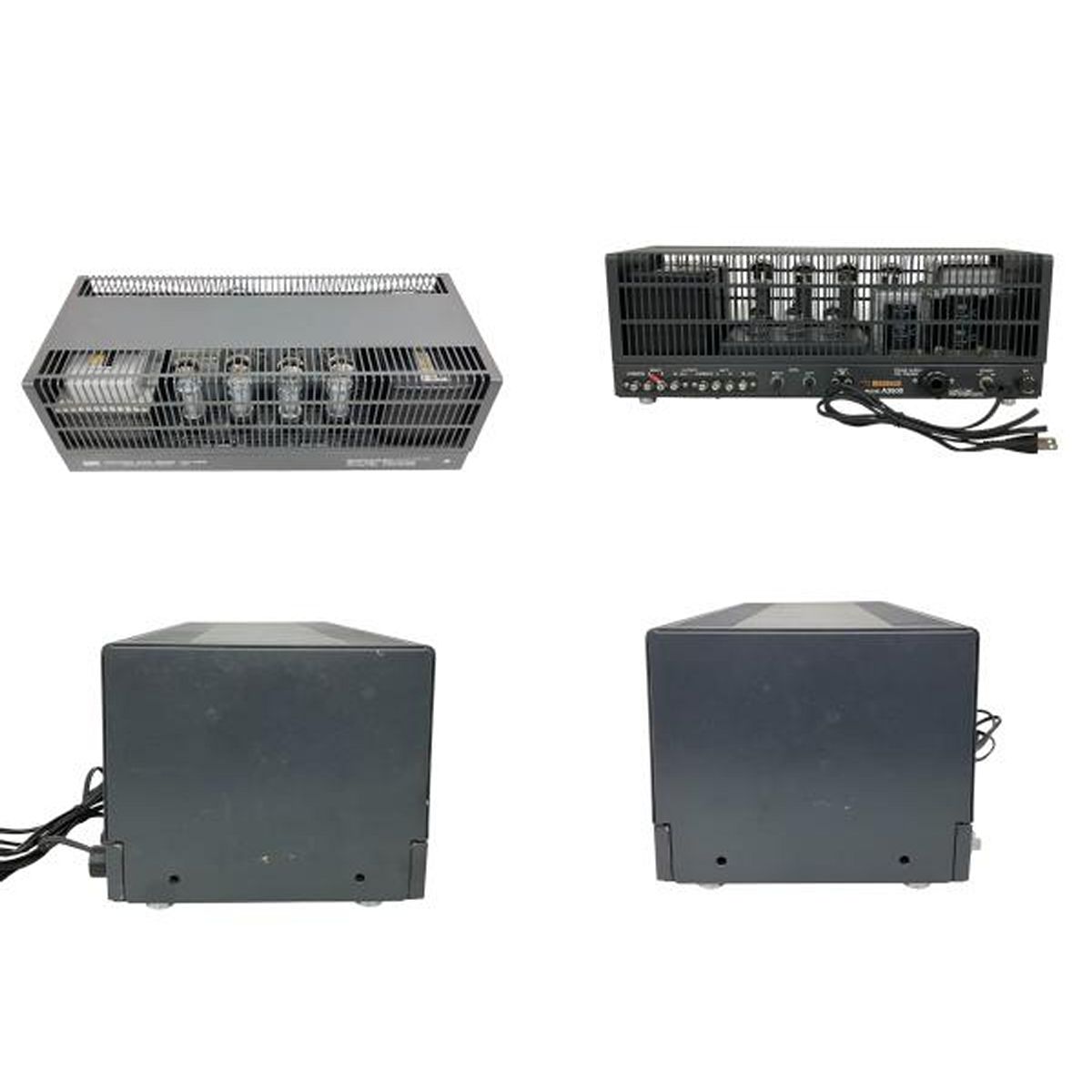 LUXMAN A3500 管球式 ステレオ パワーアンプ 音響機材 中古 K10618805