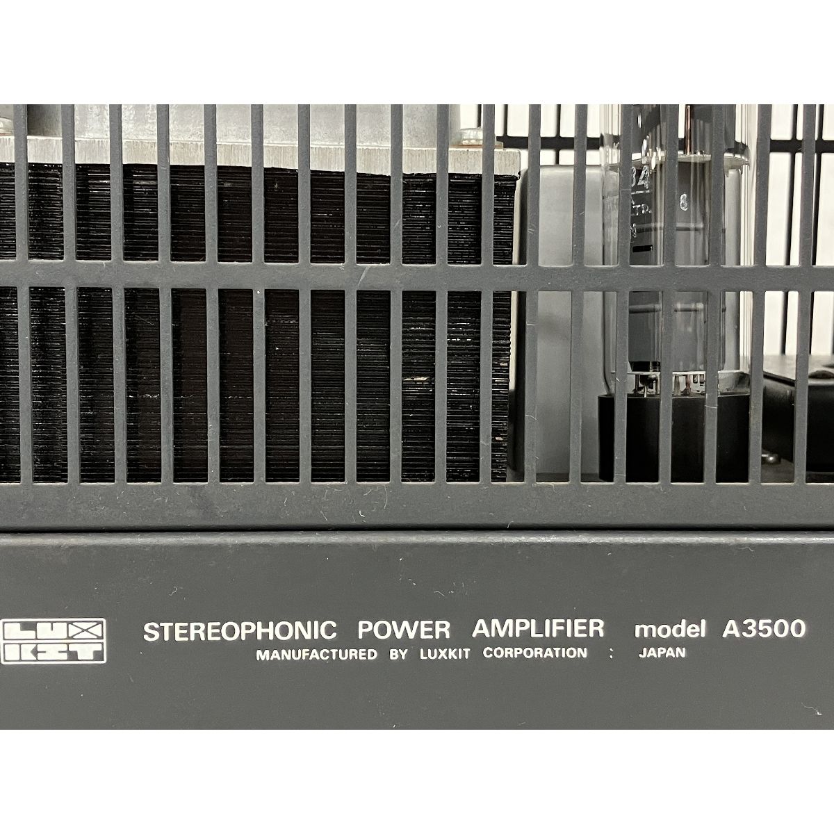 LUXMAN A3500 管球式 ステレオ パワーアンプ 音響機材 中古 K10618805