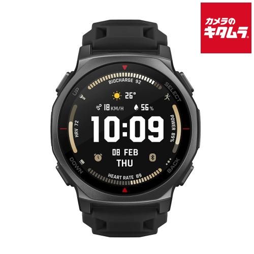 AMAZFIT スマートウォッチ T Rex 3 Pro 44 mm タクティカルブラック C 239