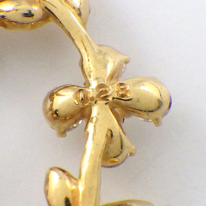 ポンテヴェキオ Ponte Vecchio ピアス リーフ フラワーモチーフ