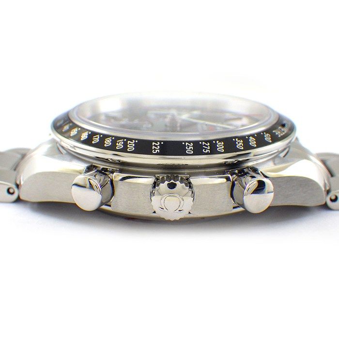 オメガ OMEGA 腕時計 スピードマスター 323 30 40 06 001 サンレイ グレー文字盤 デイト クロノグラフ スモールセコンド 夜光針 インデックス SS 自動巻き