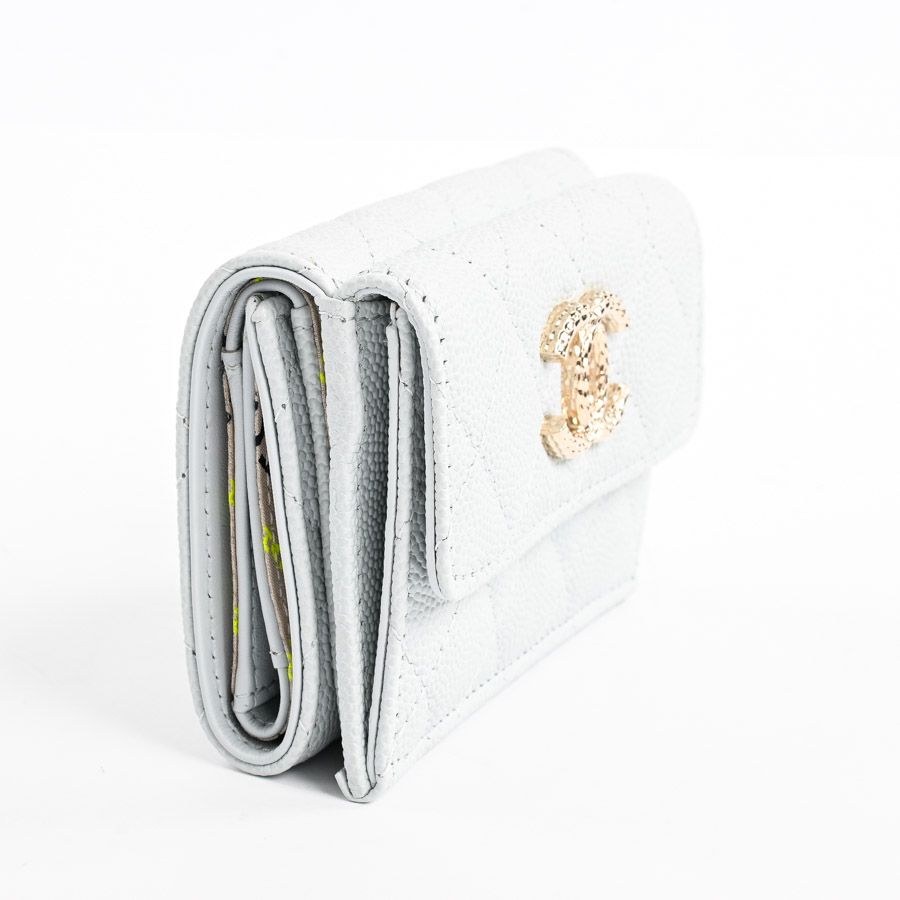 CHANEL　シャネル　コンパクトウォレット　AP4319 シャネル 三つ折り財布 レディース ココマーク ブラック CHANEL AP4319