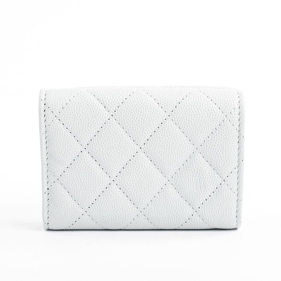 CHANEL　シャネル　コンパクトウォレット　AP4319 シャネル 三つ折り財布 レディース ココマーク ブラック CHANEL AP4319