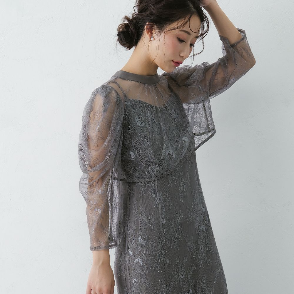 ドレス セットアップ 購入 ボレロ キャミソール マーメイド レディース