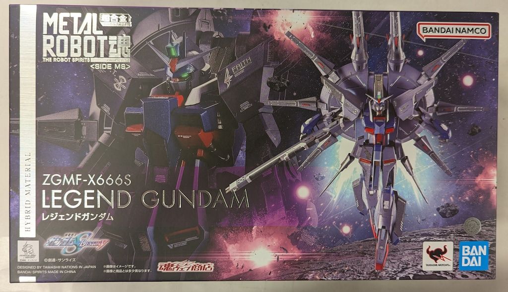 BANDAI SPIRITS METAL ROBOT魂 機動戦士ガンダム SEED DESTINY レジェンドガンダム