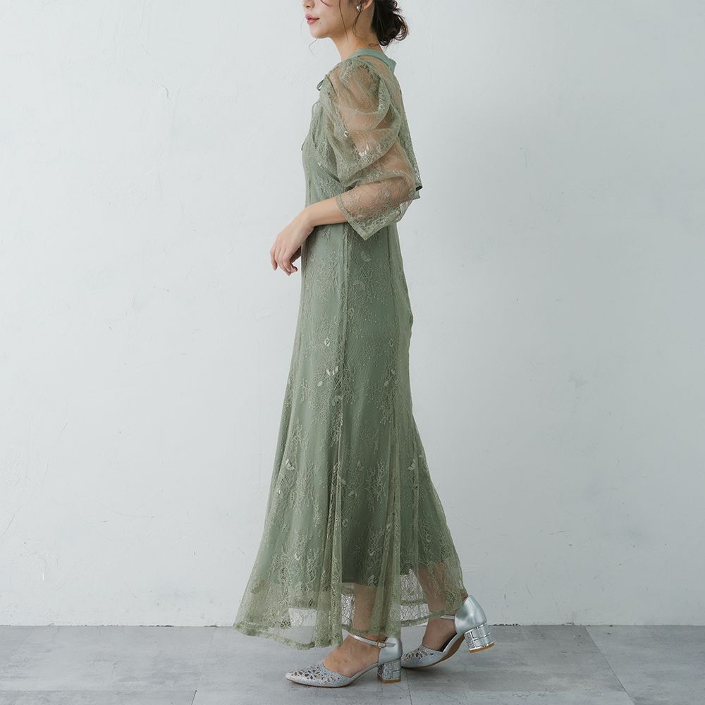 ドレス セットアップ 購入 ボレロ キャミソール マーメイド レディース