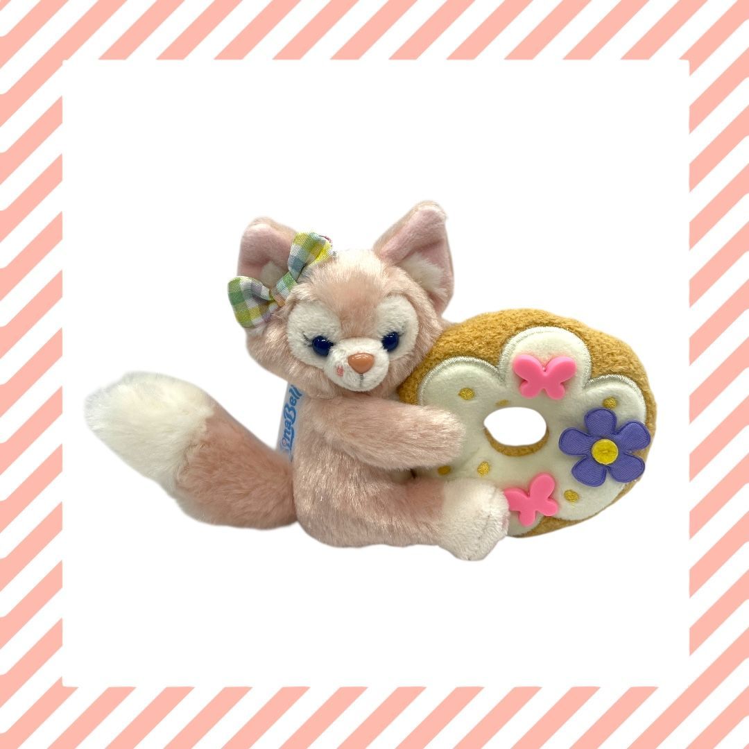 ディズニー ぬいぐるみバッジ【リーナベル】ドーナツ フィルドウィズ