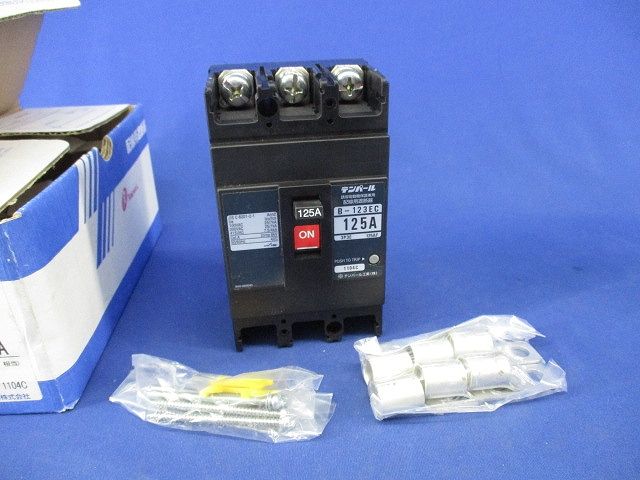 配線用遮断器3P3E125A B-123EC