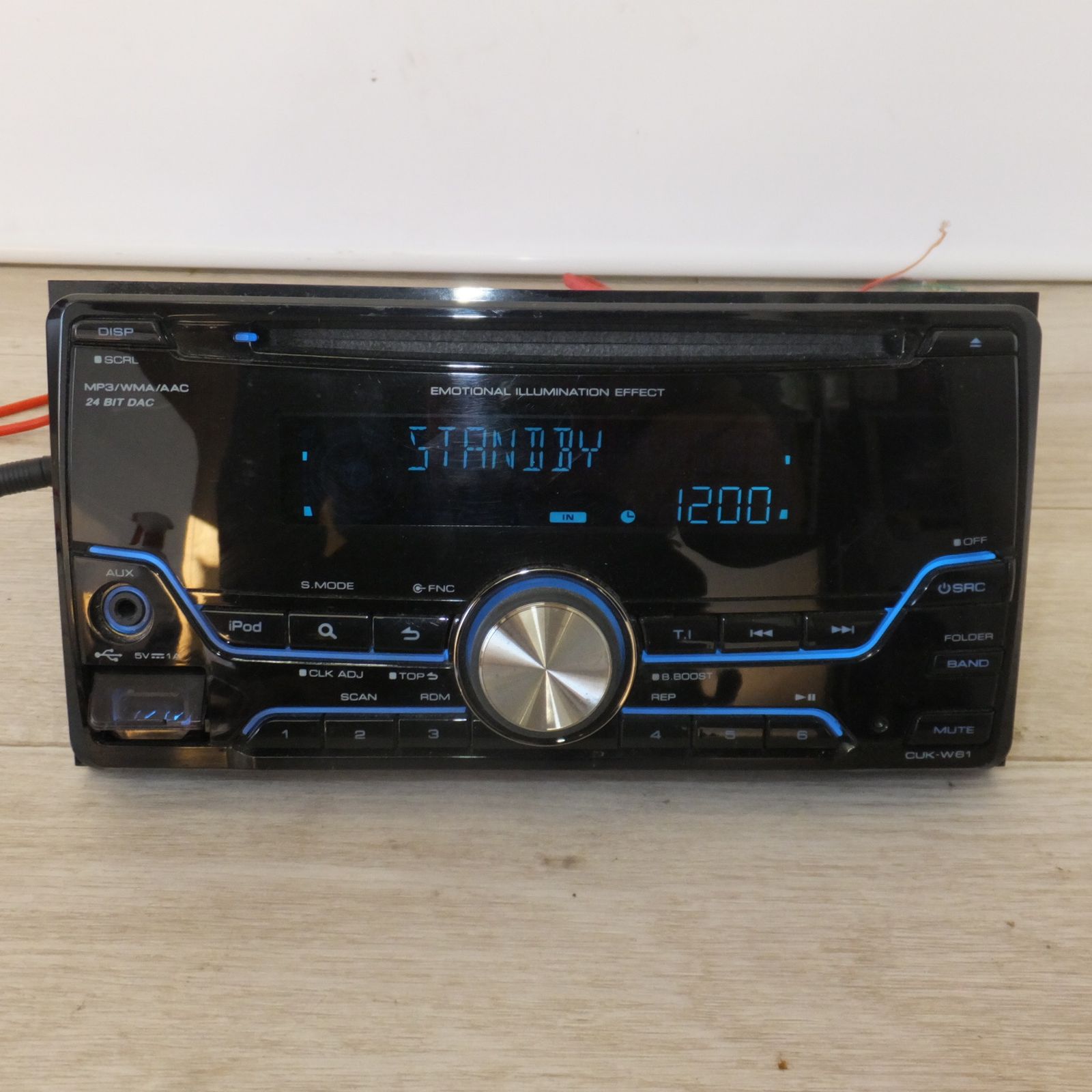 動作良好 ダイハツ純正 KENWOOD CUK-W61 ヘッドユニット ダイハツ純正 KENWOOD CUK-W61 ヘッドユニット - メルカリ