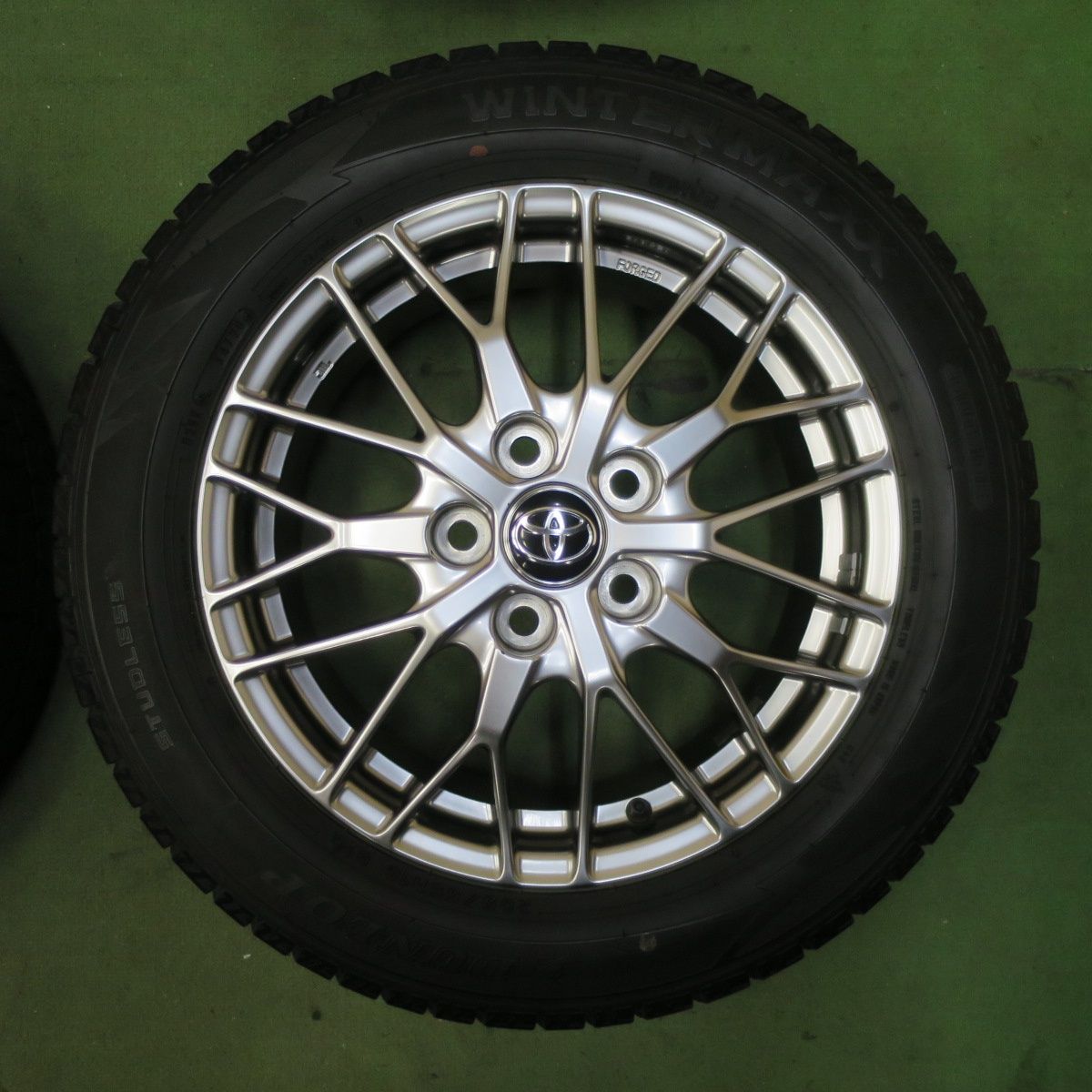 バリ溝！キレイ！9分☆トヨタ 80系 ノア ヴォクシー 純正 BBS TY016