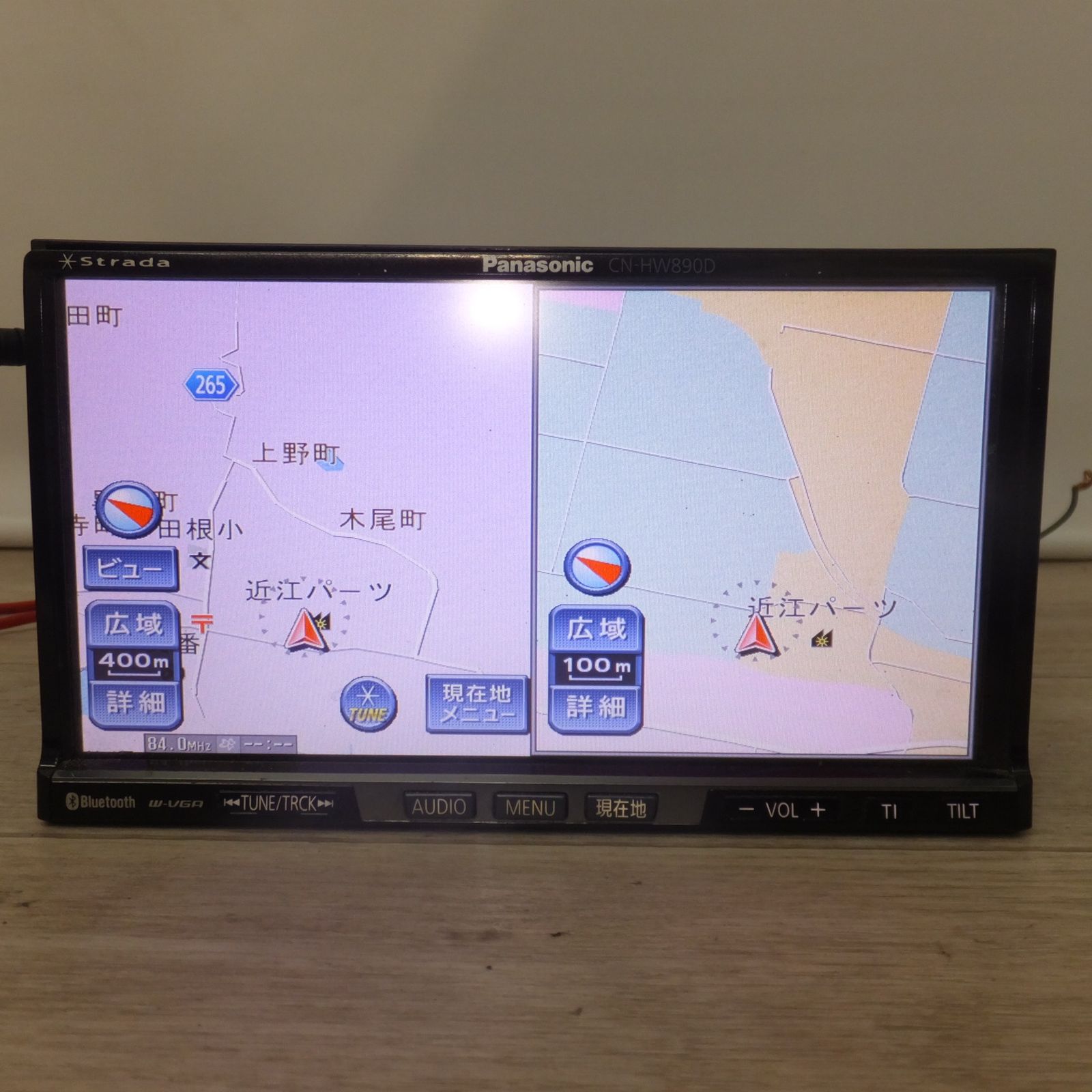 パナソニック製 スバル HDDカーナビステーション Strada CN 63