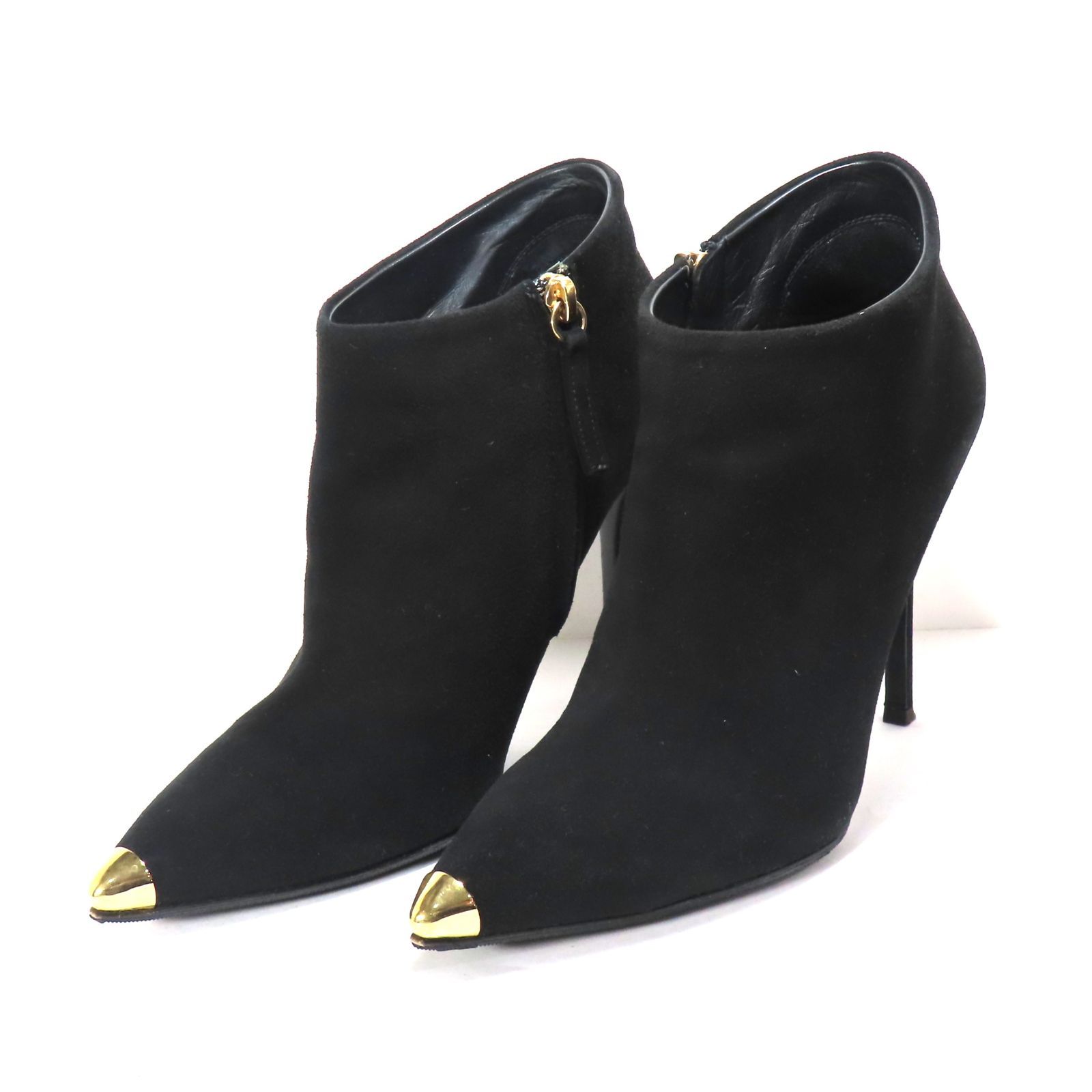 美品 Giuseppe Zanotti ジュゼッペザノッティ ショートブーツ 37 24cm