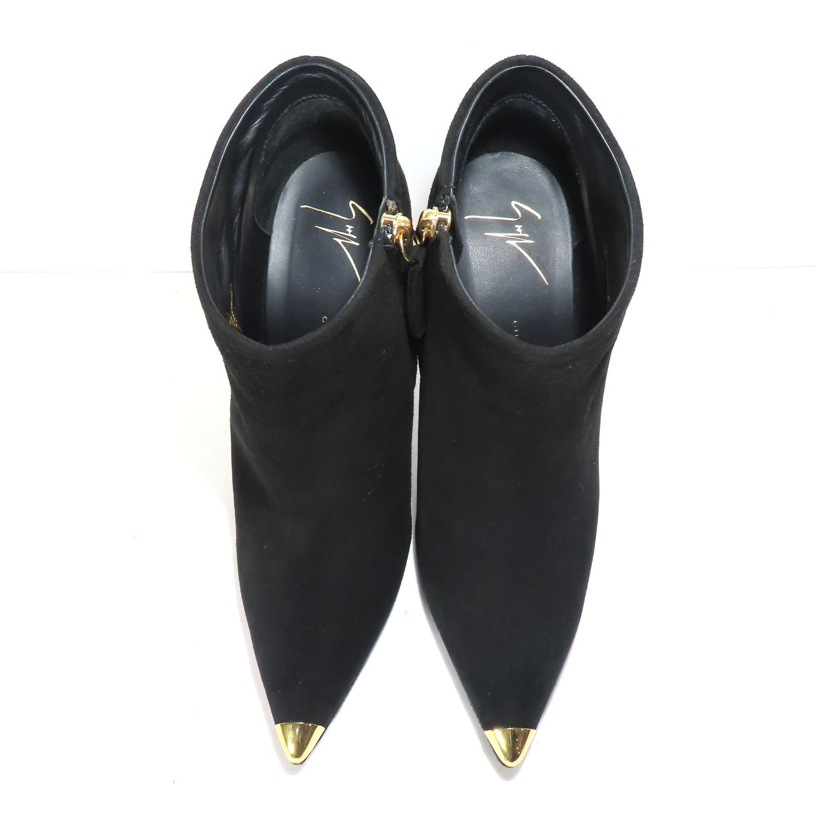 美品 Giuseppe Zanotti ジュゼッペザノッティ ショートブーツ 37 24cm